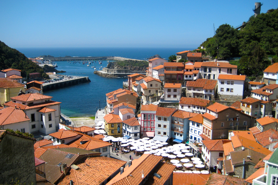 Cudillero, Noord-Spanje