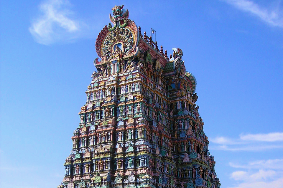 Sri Meenakshi-tempel in Madurai, India