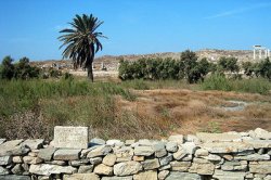 Het Heilige Meer op Delos, Griekenland