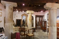 Antiekwinkel Antico Veneziano op Naxos, Griekenland