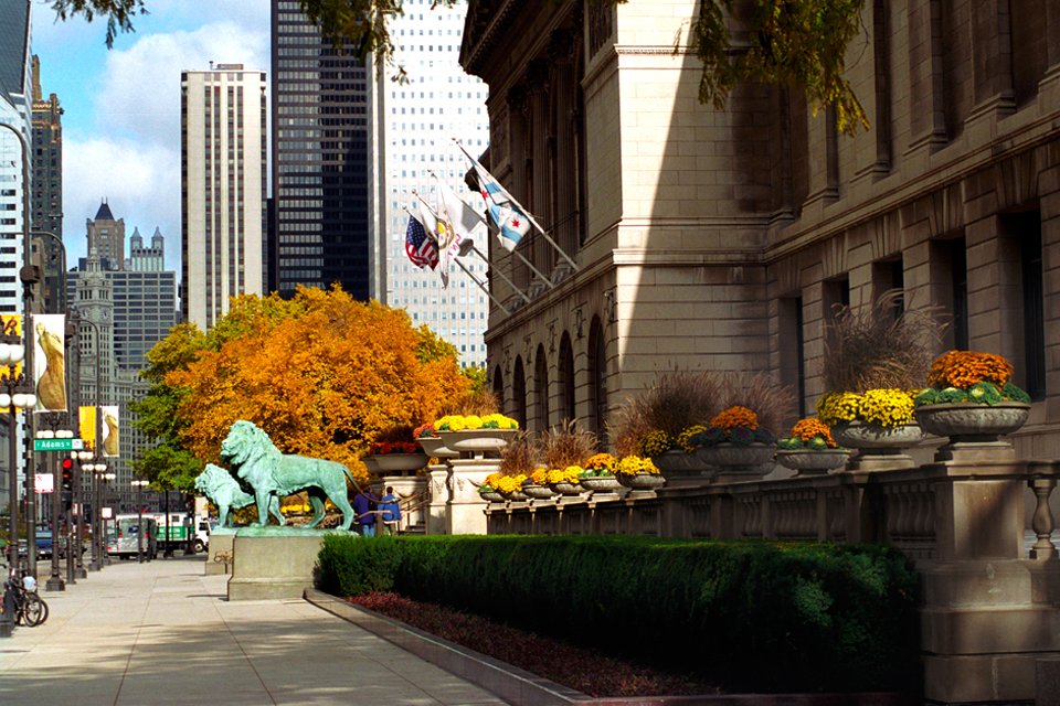 Chicago Art Institute in Chicago, Amerika