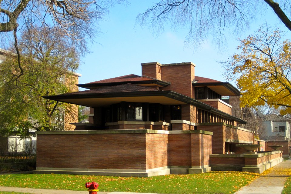 Robie House in Chicago, Amerika