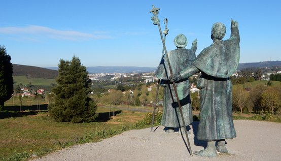 Monte de Gozo bij Santiago de Compostela, Spanje reisverhaal-wandelreis-compostela.jpg
