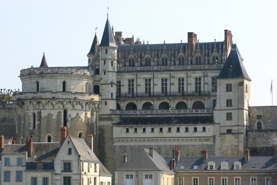 Kasteel van Amboise in Frankrijk