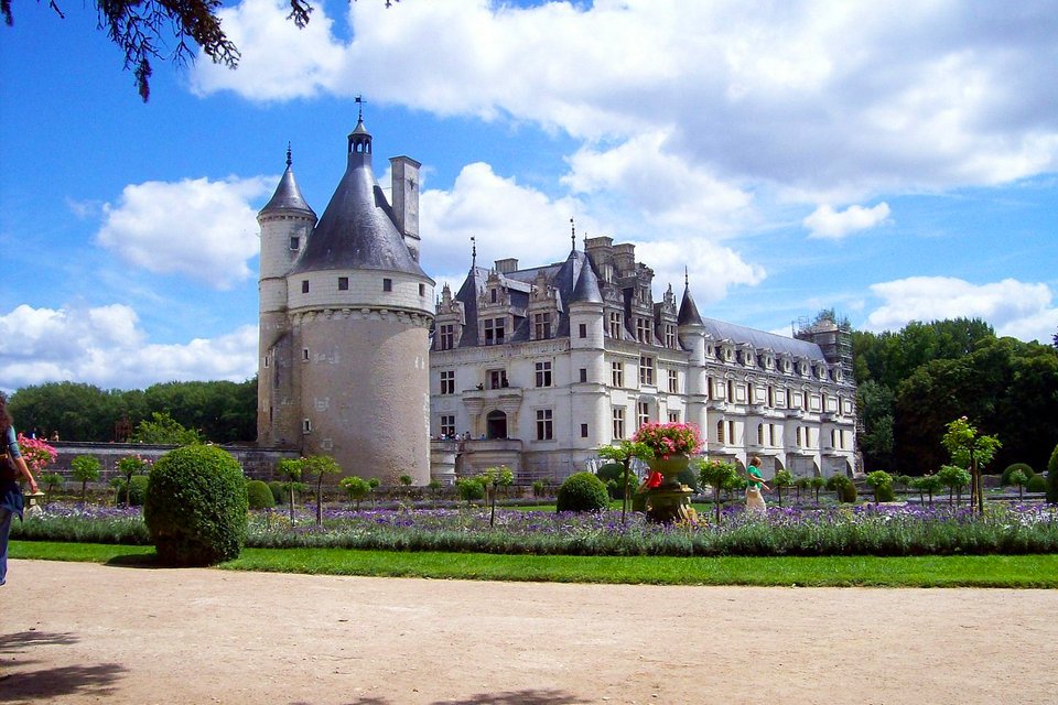 Kasteel Château de Chenonceau in Frankrijk