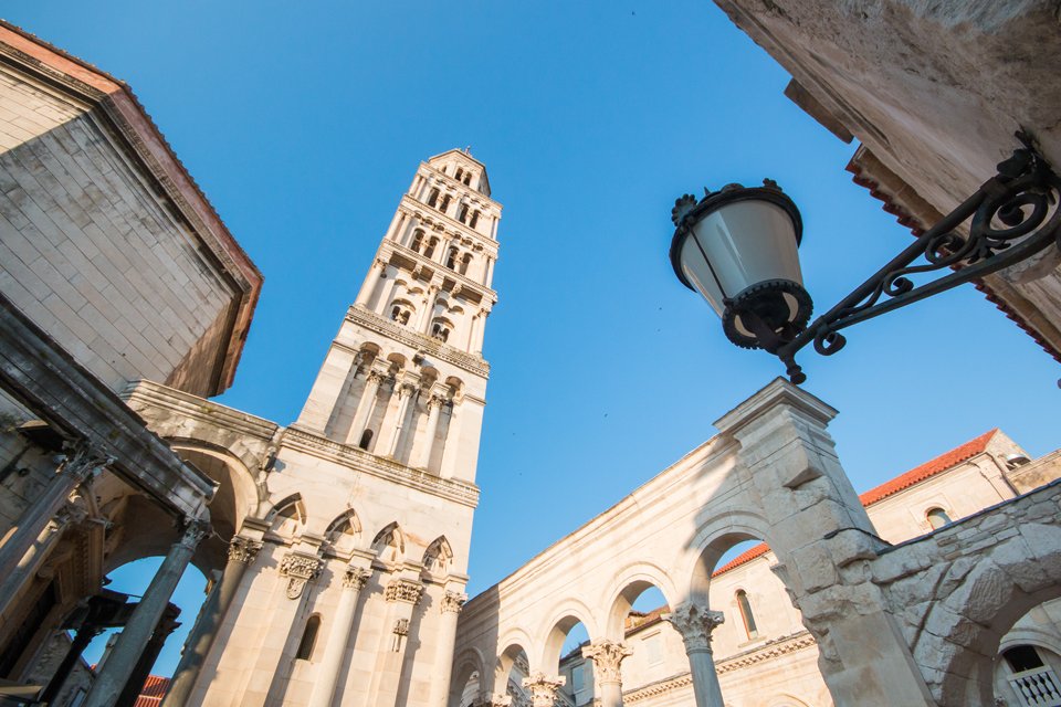 De Sint Domniuskathedraal in Split, Kroatië
