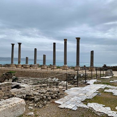 Archeologische site van Tyrus Archeologische site in Tyurs, Libanon | Foto reisleidster Claudia