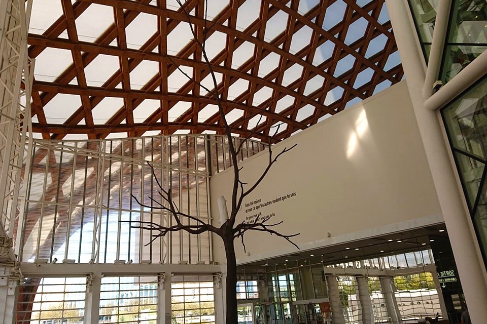 Het Centre Pompidou in Metz , Frankrijk| Foto: reisleider Bart