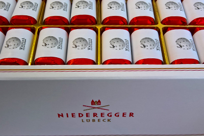 Café Niederegger in Lübeck, Duitsland
