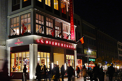 Café Niederegger in Lübeck, Duitsland