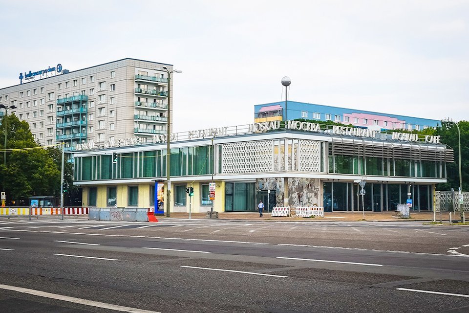 Cafe Moskau in Berlijn, Duitsland