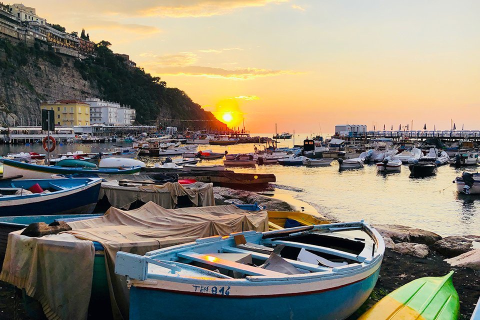 Marina Grande in Sorrento, Italië