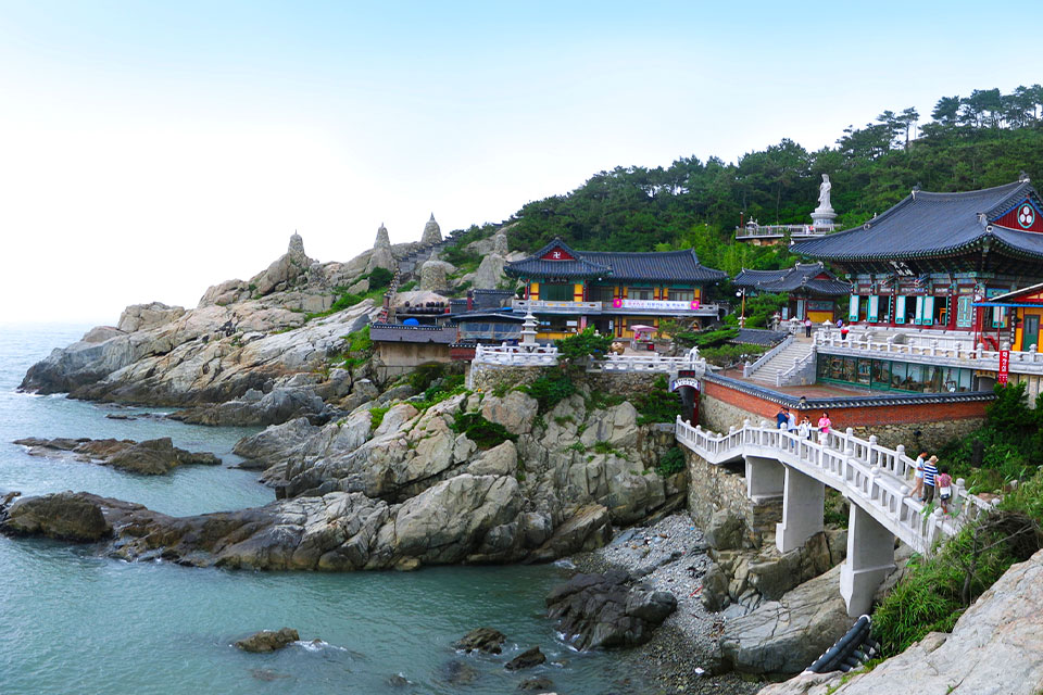 Haedong Yonggungsa-tempel Busan Zuid-Korea