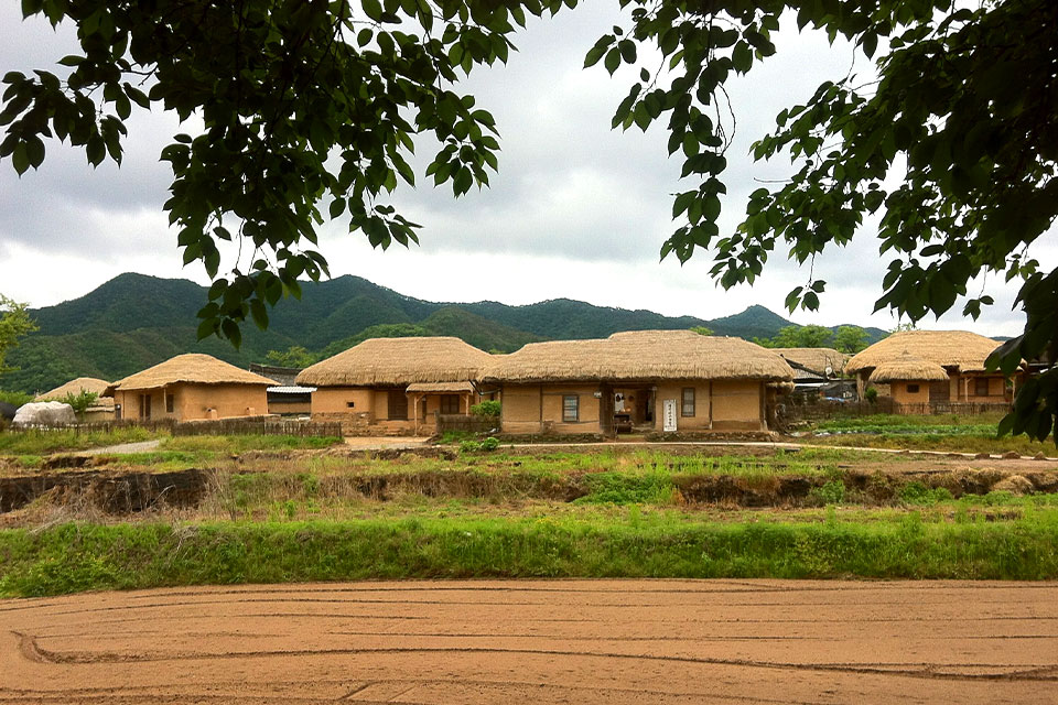 Hahoe Folk Village Andong Zuid-Korea