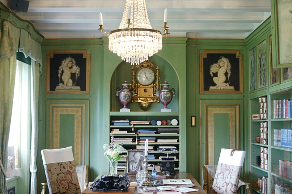 Het landgoed Mårbacka, Sunne, Zweden