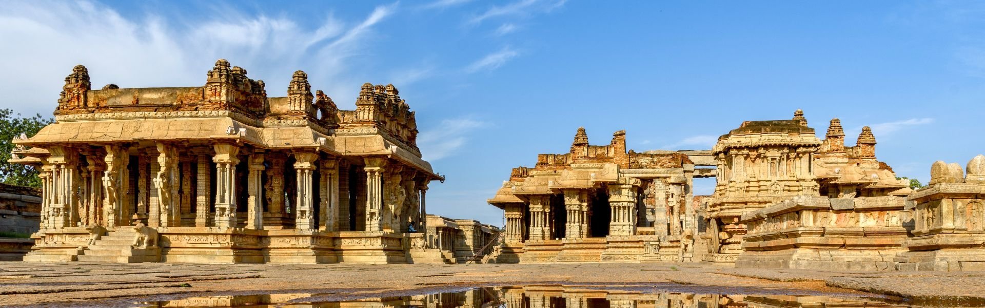 De ontelbare ruïnes van Vijayanagara India