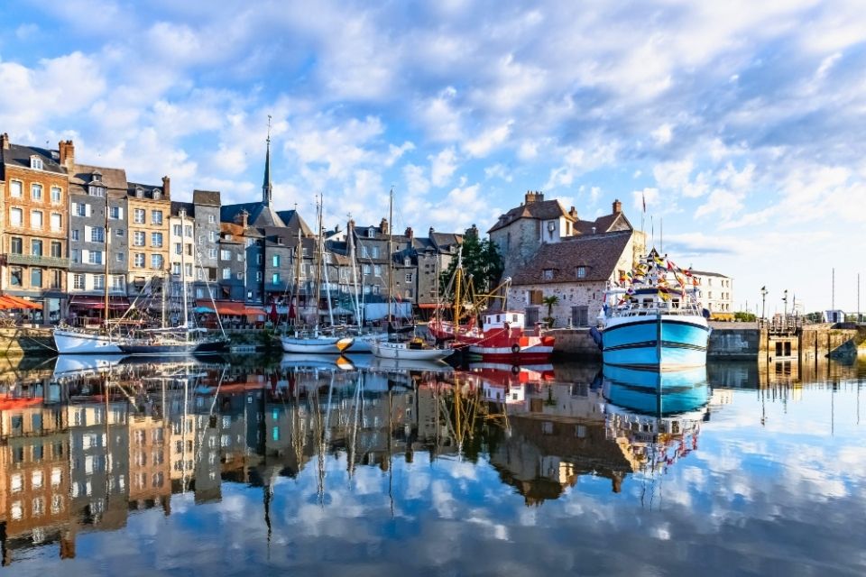 Vieux Bassin in Honfleur, Frankrijk