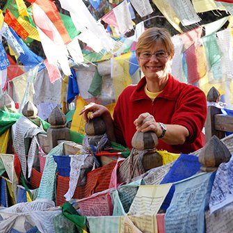 Marianne in Bhutan