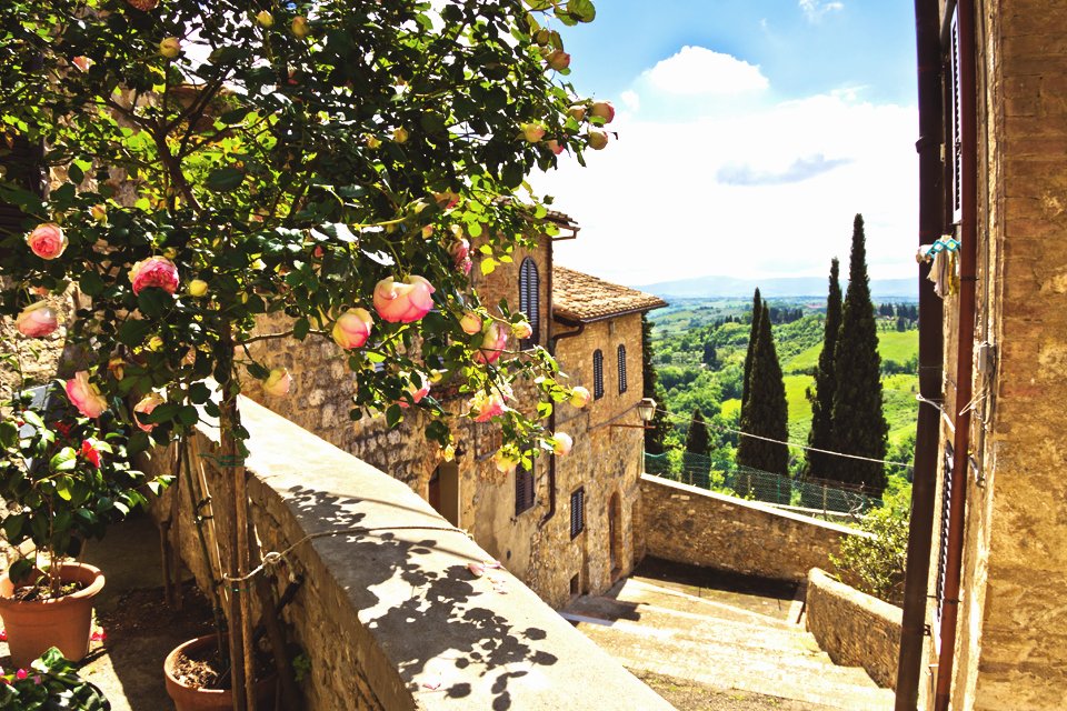 San Gimignano, Toscane, Italië