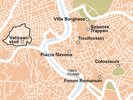 Routekaart Rome