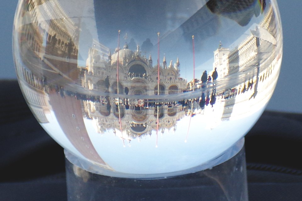 Venetië door een glazen bol, Italië