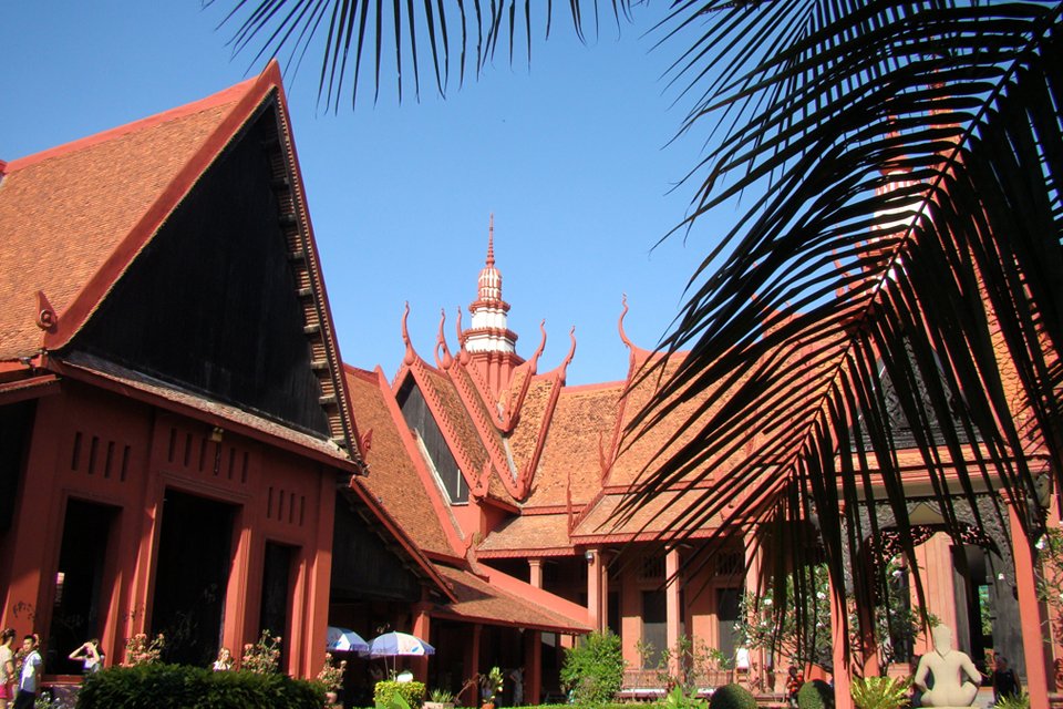 Nationaal Museum van Cambodja in Phnom Penh, Cambodja
