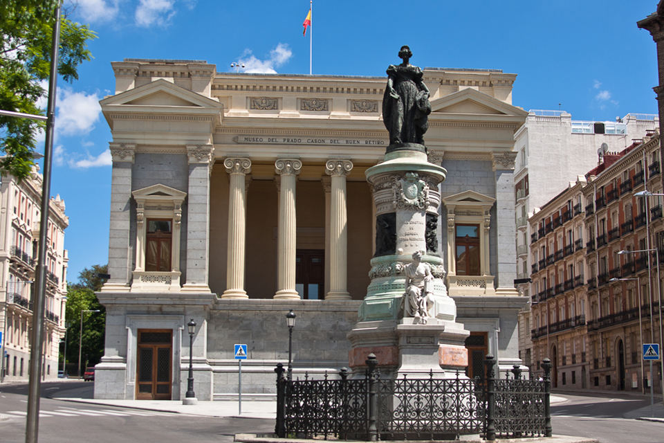 Het Prado in Madrid, Spanje
