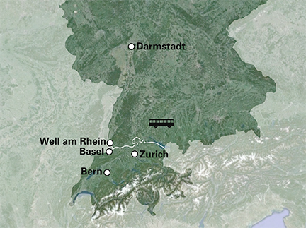 Routekaart Kunst in Zwitserse Musea