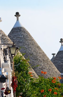 Alberobello in Apulië, Italië Alberobello in Apulië, Italië