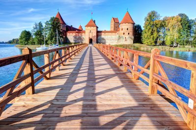 Trakai-kasteel, Litouwen Trakai-kasteel, Litouwen