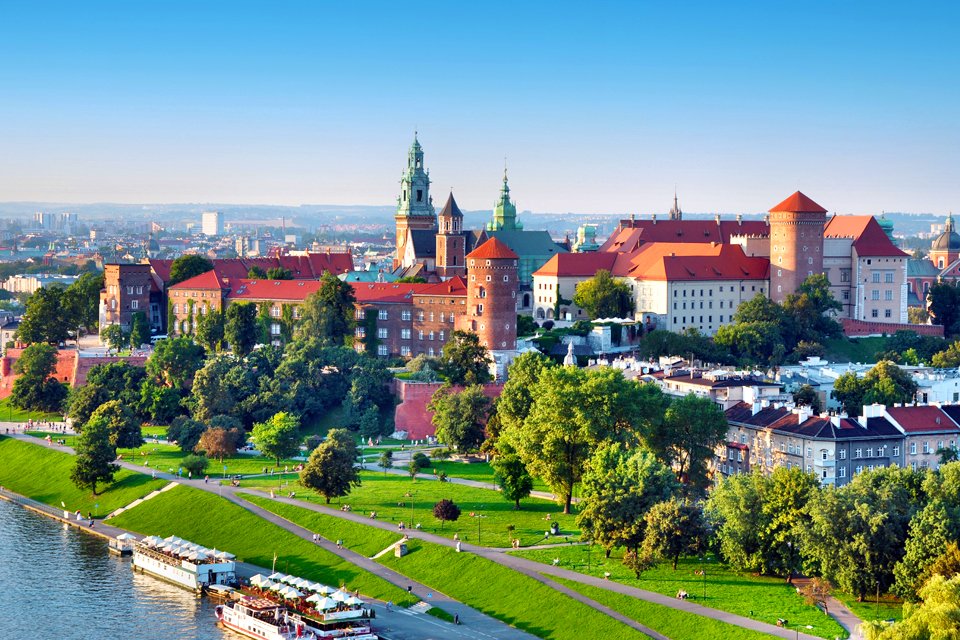 Warschau en Krakau