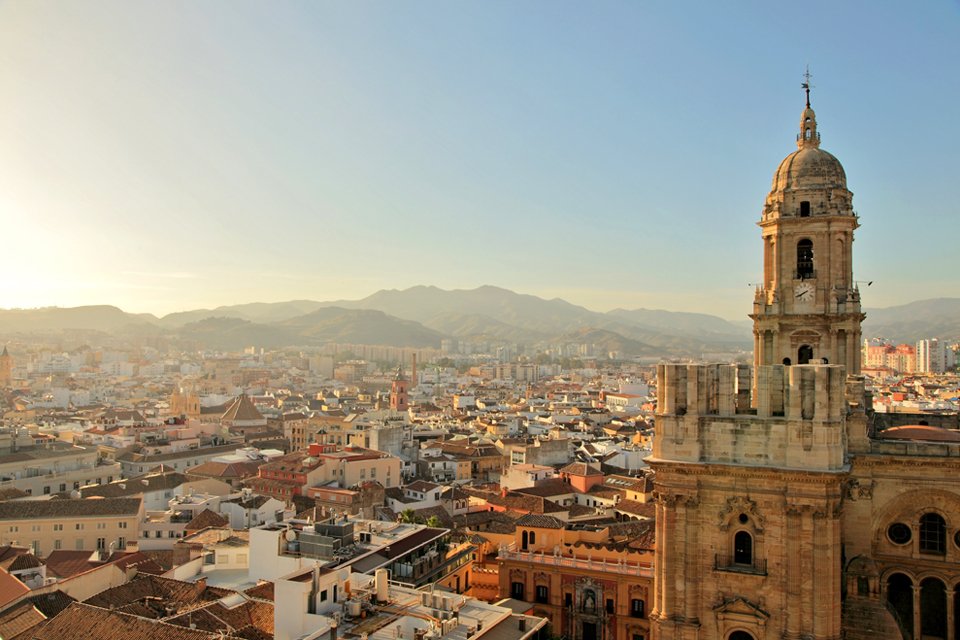 Málaga in Andalusië, Spanje