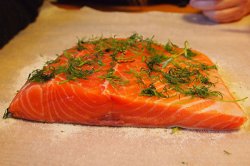 Gravlaks, Noorse Zalm Gravlaks, Noorse Zalm