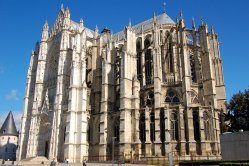 Kathedraal van Beauvais in Frankrijk Kathedraal van Beauvais in Frankrijk
