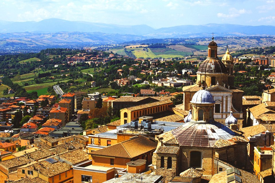 Macerata in de Marken, Italië