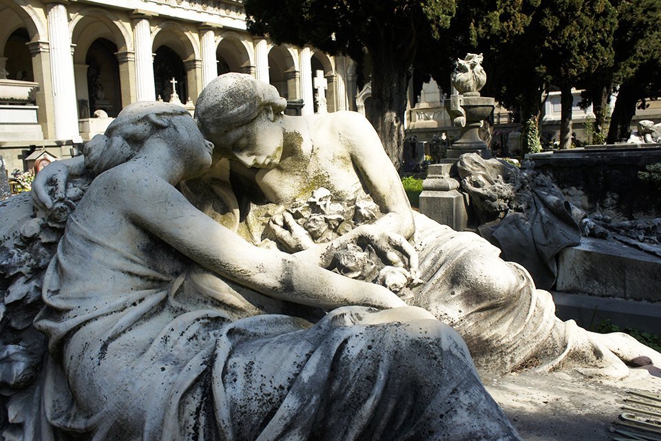 Staglieno Genua Italië
