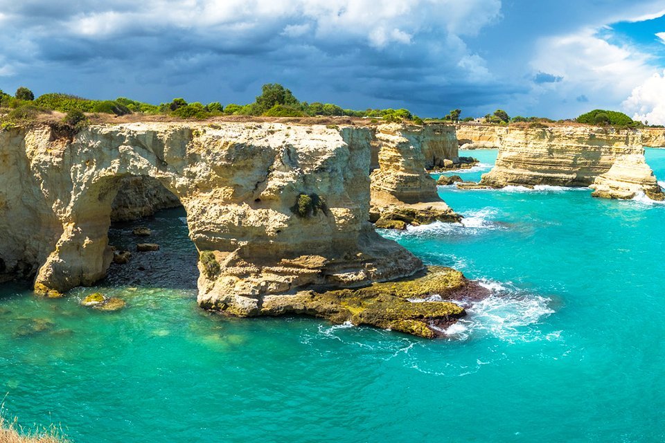 Salento in Apulië, Italië