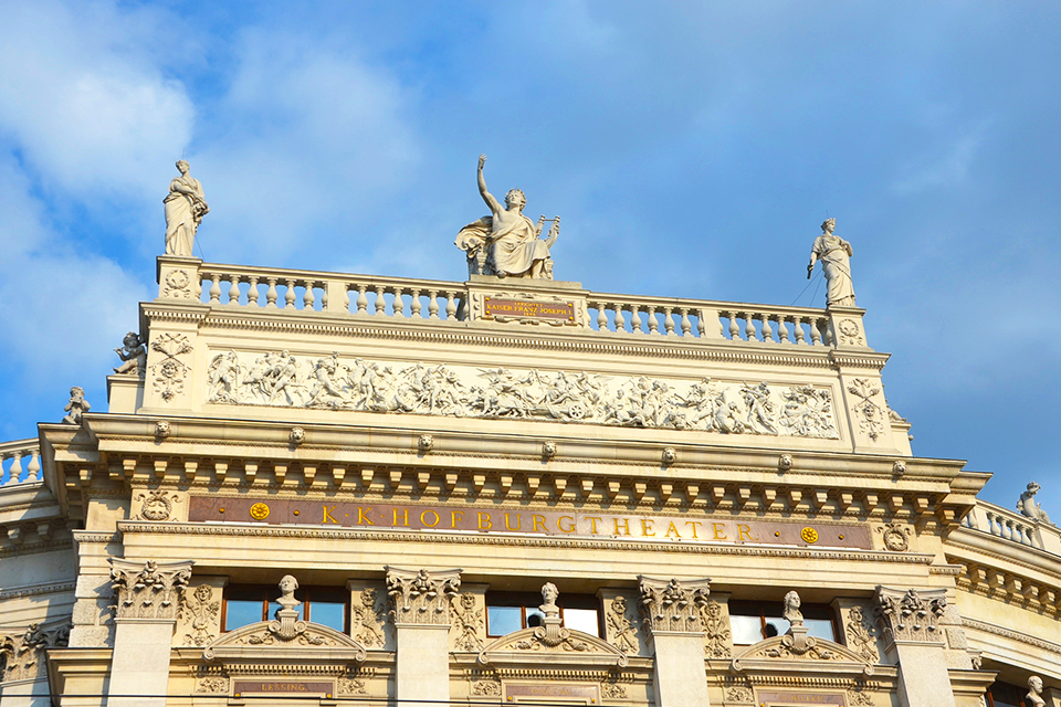 Hofburgtheater in Wenen, Oostenrijk