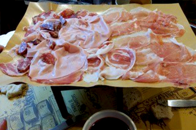 Salsamenteria di Parma, Milaan | Foto: reisleider John