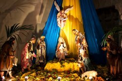 Kerst Cefalù op Sicilië, Italië