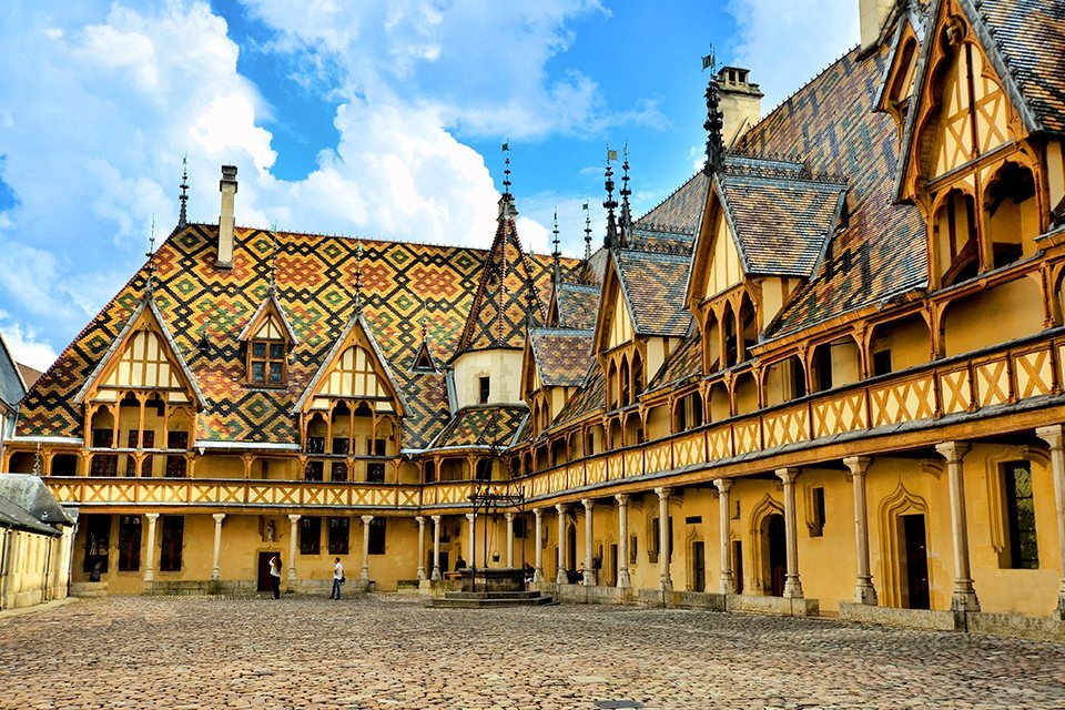 Beaune hotel Dieu, Frankrijk