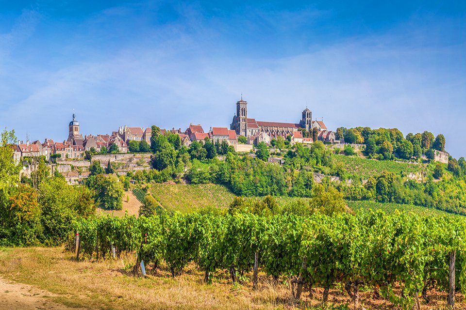 Vézelay, Bourgogne, Frankrijk