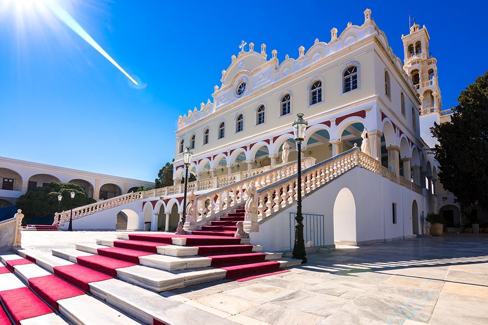 Panagia Evangelistria, Tinos