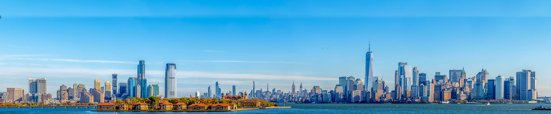 Skyline van New York, Amerika