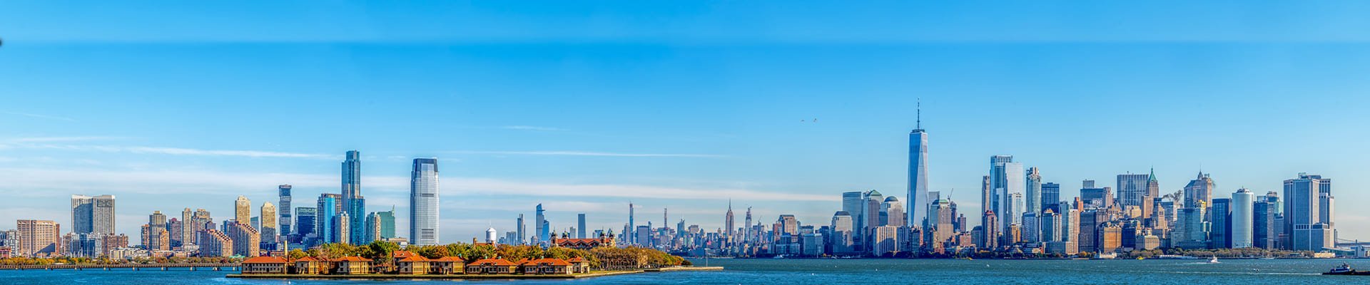 Skyline van New York, Amerika