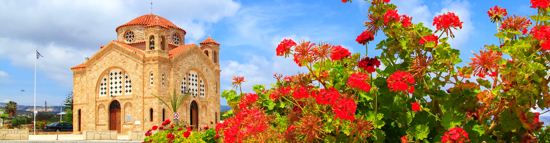 Orthodox kerkje in Cyprus