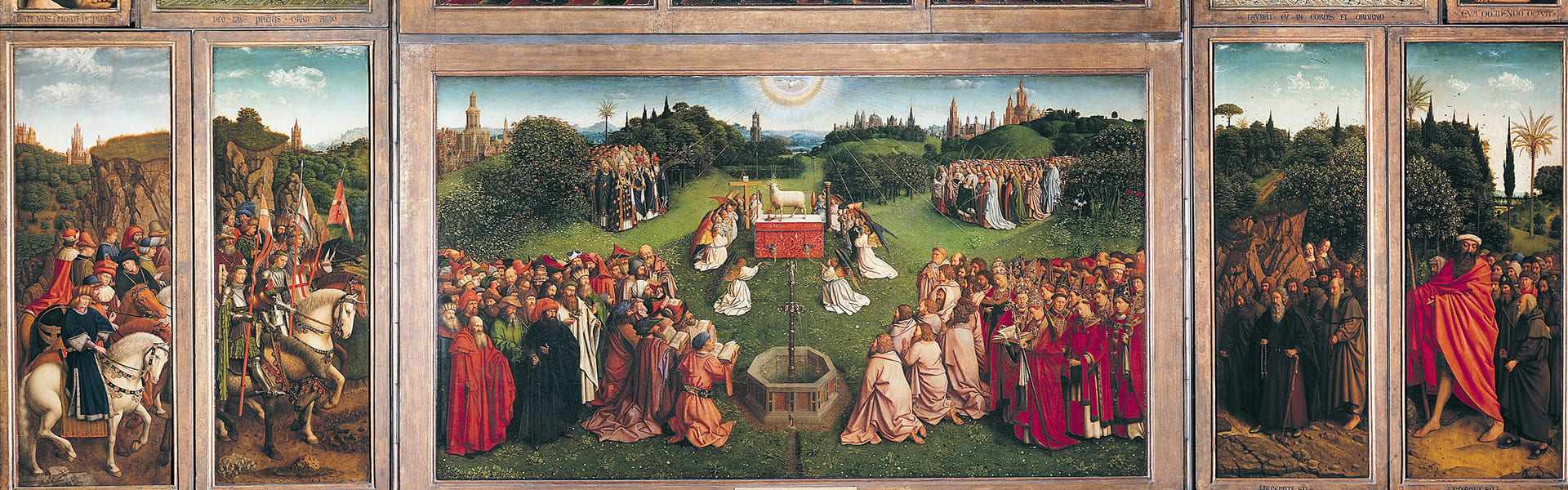 Lam Gods, Van Eyck, in Gent, België