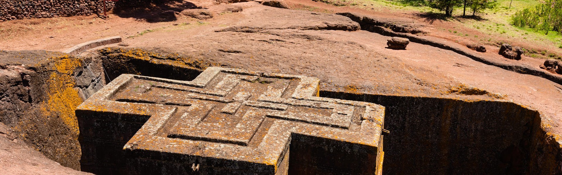 Banner Lalibela in Ethiopië