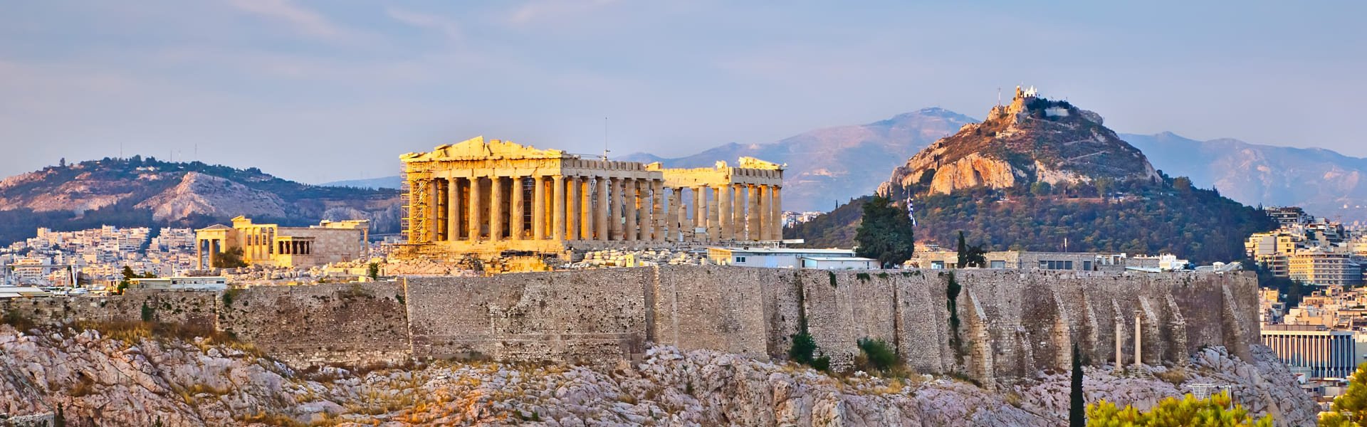Akropolis in Athene, Griekenland