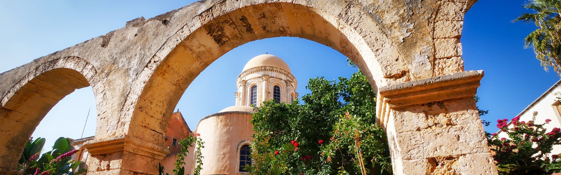 Agia Triada klooster op Kreta, Griekenland